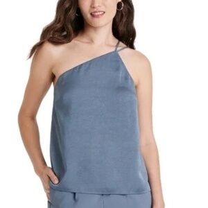 NWT Dark Blue A New Day One shoulder strap top in Sz (M)